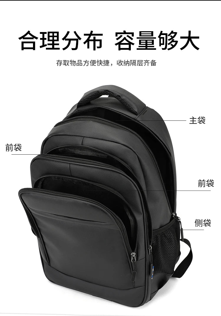 High Quality Student's School Bags Large Capacity Computer Bag Waterproof Man's Backpack Fashion Shoulder Bag Handbag For Women