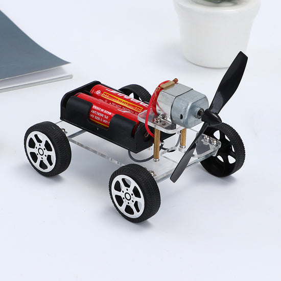 Wind Car Diy Electronic Kit Science Toys Children&