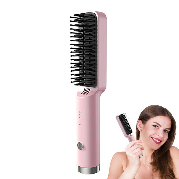 hair straightener brush