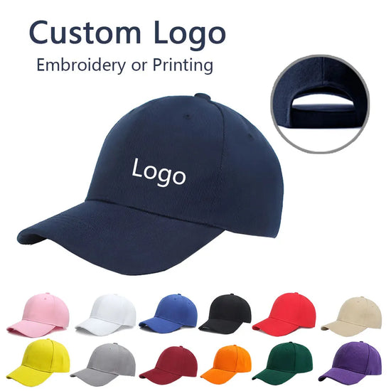Wholesale Hat Custom Embroidered Hats Printed Hats Custom Logo Cap Top Quality Men&