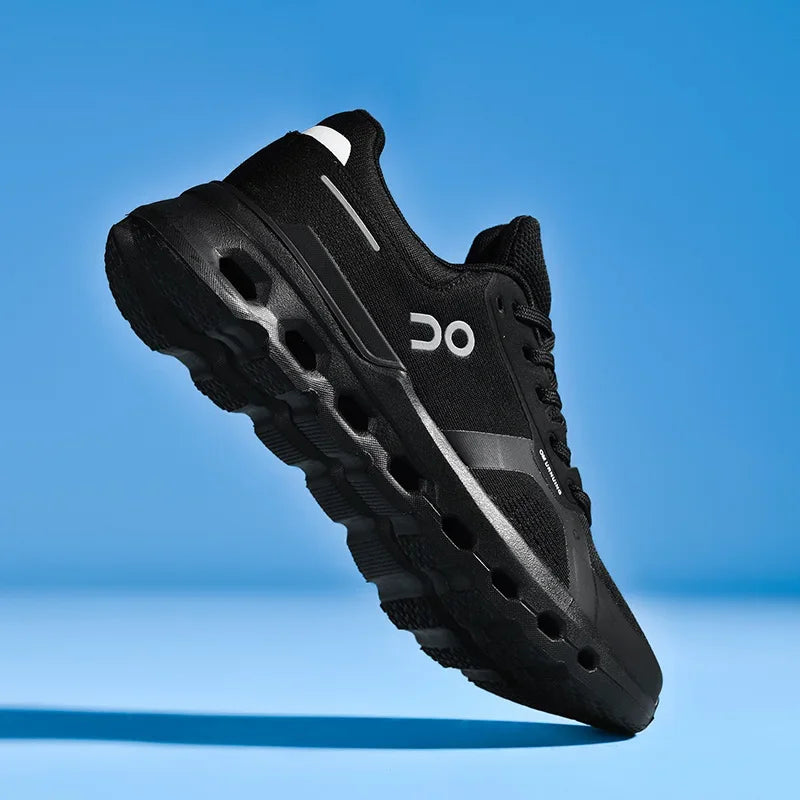 2025 New running shoes - Men's fashionable sports shoes - outdoor fitness training shoes, shock-absorbing running shoes
