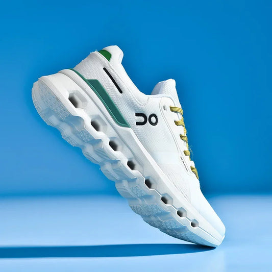 2025 New running shoes - Men's fashionable sports shoes - outdoor fitness training shoes, shock-absorbing running shoes