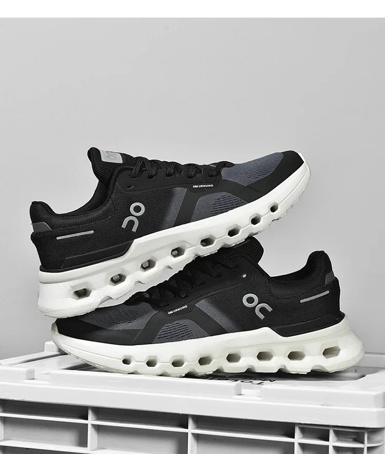 2025 New running shoes - Men's fashionable sports shoes - outdoor fitness training shoes, shock-absorbing running shoes