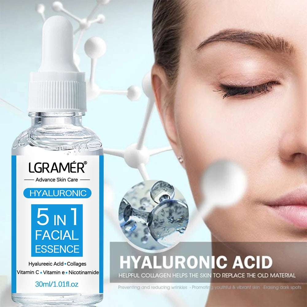 Hyaluronic organic Facial Essence Deeply Moisturizes and Brightens Skin Tone To Eliminate Dull Facial Essence Korean Skin  Product