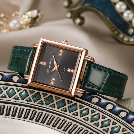 Cherryshirley Elegant Square Women&