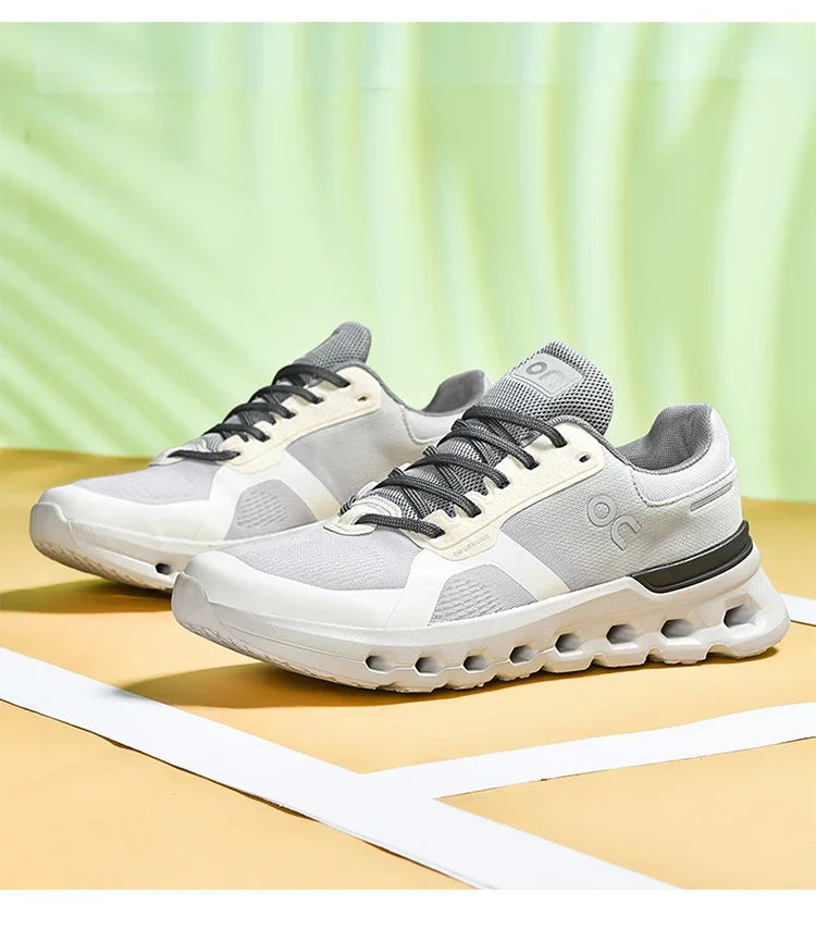 2025 New running shoes - Men's fashionable sports shoes - outdoor fitness training shoes, shock-absorbing running shoes