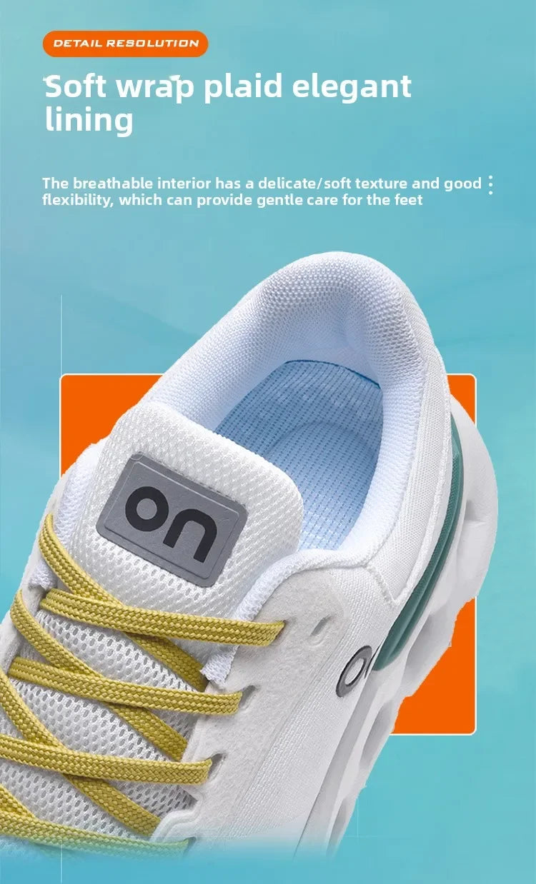 2025 New running shoes - Men's fashionable sports shoes - outdoor fitness training shoes, shock-absorbing running shoes