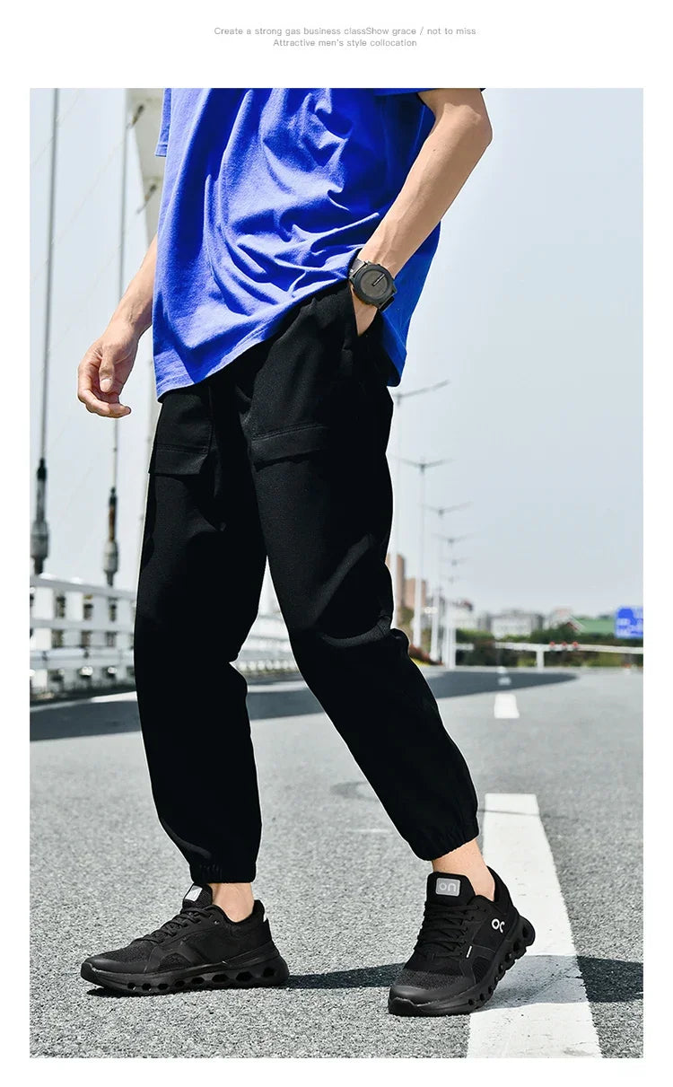 2025 New running shoes - Men's fashionable sports shoes - outdoor fitness training shoes, shock-absorbing running shoes