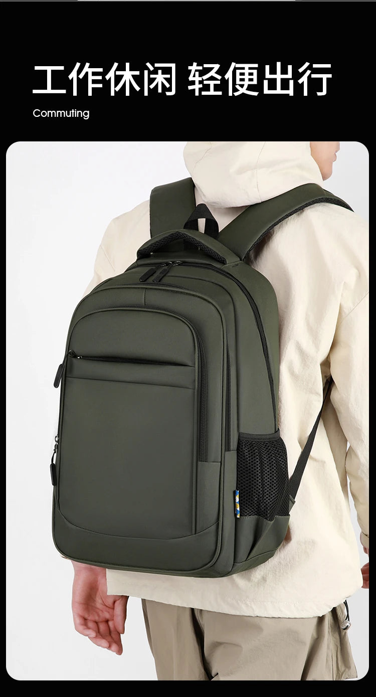 High Quality Student's School Bags Large Capacity Computer Bag Waterproof Man's Backpack Fashion Shoulder Bag Handbag For Women