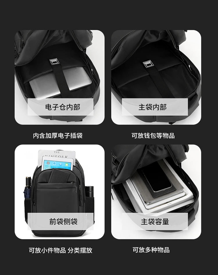 High Quality Student's School Bags Large Capacity Computer Bag Waterproof Man's Backpack Fashion Shoulder Bag Handbag For Women