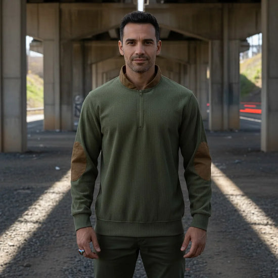 Trendy Casual Wear Sweatshirt Simple Top Short Zipper Clothes for Daily Commuting Outdoor Men&