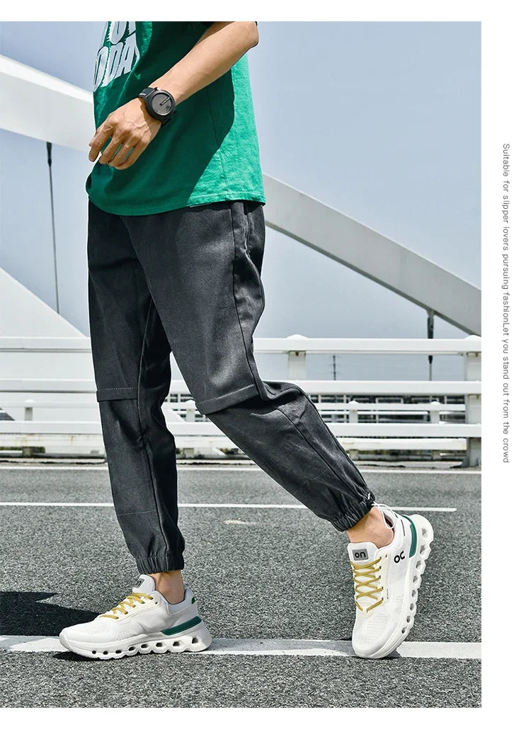 2025 New running shoes - Men's fashionable sports shoes - outdoor fitness training shoes, shock-absorbing running shoes