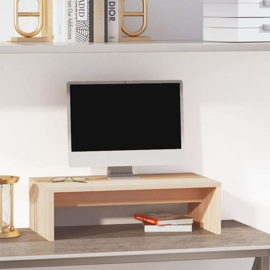 Monitor Stands 50x Solid Pine Wood   Monitor Stands 50x